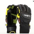 Pánske lyžiarske rukavice LEKI Griffin Pro 3D black/neon 6