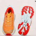 Pánska bežecká obuv HOKA Bondi X fiesta/amber yellow 11