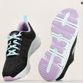 Dámska tréningová obuv SKECHERS Arch Fit Comfy Wave black/lavender 14