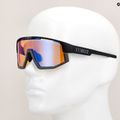 Bliz Vision Nano Optics Nordic Light S2 matné čierne/svetlé koralové/oranžové modré multi okuliare na bicykel 11