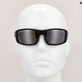 Cyklistické okuliare Bliz Drift Polarized S3 matné čierne/hnedé strieborné zrkadlo 9