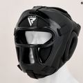Boxerská prilba RDX Guard Grill T1 čierna 6