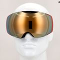 Quiksilver Greenwood S3 black redwood / clux gold mi snowboardové okuliare 10