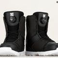 Detské topánky na snowboard DC Youth Scout Jr black/white 8