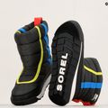 Detské snehové topánky Sorel Outh Whitney II Puffy Mid jet/black 16