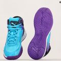 Pánska basketbalová obuv PUMA Playmaker Pro Mid purple glimmer/bright aqua/strong gray/white 16