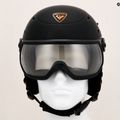 Dámska lyžiarska prilba Rossignol Allspeed Visor Imp Photo black 12
