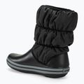 Dámske snehové topánky Crocs Winter Puff black/charcoal 3