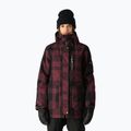 Dámska kockovaná snowboardová bunda 686 Spirit sassafras