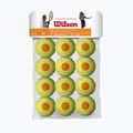 Wilson Starter Orange Tball tenisové loptičky 12 ks žlté WRT137200 2