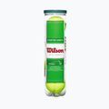 Detské tenisové loptičky Wilson Starter Play Green 4 ks žlté WRT137400 2