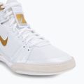 Boxerské topánky Nike Freek white/metallic gold/cool grey 7