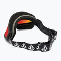 Lyžiarske okuliare Volcom Footprints matte black stone/red chrome/yellow 3