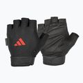 Fitness rukavice adidas Essential Adjustable black/ red