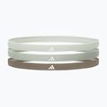 Čelenka Adidas Hairbands 3szt. linen green/silver green/olive