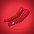 Kompresné návleky na ruky adidas Climacool Compression Arm Sleeves red 5
