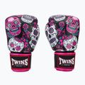 Boxerské rukavice Twins Special Fancy FBGVL3-53 Skull pink/black