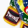 Boxerské rukavice Twins Special FBGVL3-44 Brasil yellow/red/blue 5