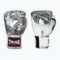 Boxerské rukavice Twins Special Fancy FBGVL3-52 white/silver 3