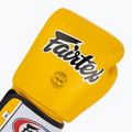 Boxerské rukavice Fairtex Universal "Tight-Fit" Design yellow 5