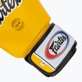 Boxerské rukavice Fairtex Universal "Tight-Fit" Design yellow 6