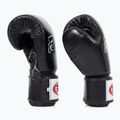 Fairtex Universal Priedušné čierne boxerské rukavice 3