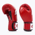 Fairtex Universal Priedušné červené boxerské rukavice 3