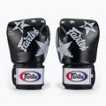Boxerské rukavice Fairtex "Tight-Fit" Design-Nation Prints Collection black 2