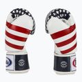 Boxerské rukavice Fairtex Universal "Tight-Fit" Design USA white 4