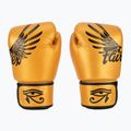 Boxerské rukavice Fairtex Universal "Tight-Fit" Design Falcon gold 2
