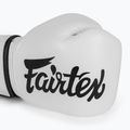 Boxerské rukavice Fairtex Microfiber white 5
