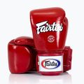 Boxerské rukavice Fairtex Super Sparring - Locked Thumb red 2