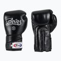 Štýlové boxerské rukavice Fairtex Angular Sparring - s uzamknutým palcom čierne