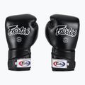 Štýlové boxerské rukavice Fairtex Angular Sparring - s uzamknutým palcom čierne 2