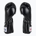Štýlové boxerské rukavice Fairtex Angular Sparring - s uzamknutým palcom čierne 4