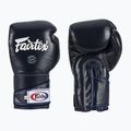 Štýlové boxerské rukavice Fairtex Angular Sparring - uzamknutý palec modré