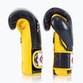 Boxerské rukavice Fairtex Heavy Hitter's Mexican Style blue/yellow 3