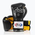 Boxerské rukavice Fairtex Heavy Hitter's Mexican Style black/yellow 4
