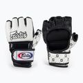 Fairtex Super Sparring grapplingové rukavice biele/čierne