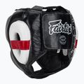Boxerská prilba Fairtex Super Sparring black/white 3