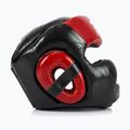 Boxerská prilba Fairtex Diagonal Vision Sparring - Full Head Coverage black/rd 4