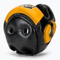 Boxerská prilba Fairtex Diagonal Vision Sparring - Full Head Coverage black/yellow 6