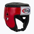 Ochranná prilba Fairtex Muay Thai & Kickboxing Competition red