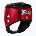 Ochranná prilba Fairtex Muay Thai & Kickboxing Competition red 3