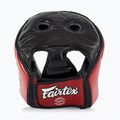 Ochranná prilba Fairtex Muay Thai & Kickboxing Competition red 3