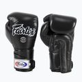 Štýlové boxerské rukavice Fairtex Angular Sparring - s uzamknutým palcom čierne