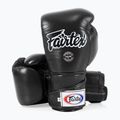 Štýlové boxerské rukavice Fairtex Angular Sparring - s uzamknutým palcom čierne 4