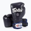 Štýlové boxerské rukavice Fairtex Angular Sparring - uzamknutý palec modré 4
