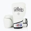 Boxerské rukavice Fairtex Stylish Angular Sparring - Locked Thumb white 4