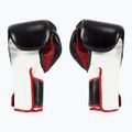 Štýlové boxerské rukavice Fairtex Angular Sparring - uzamknutý palec čierna/biela/červená 2